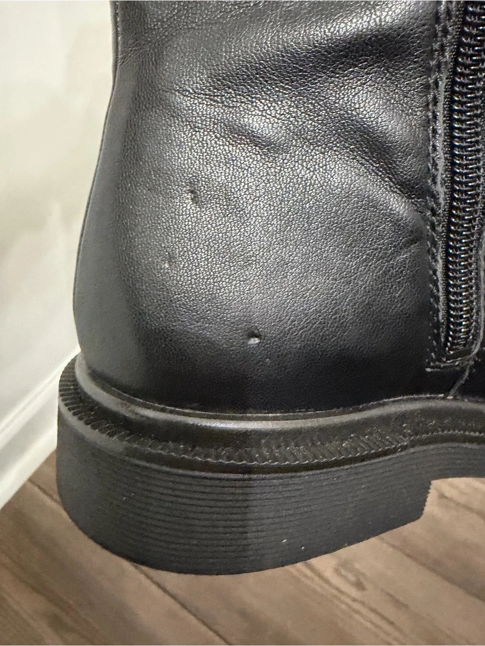 Franco Sarto Black Over-the-Knee Stretch Boots
